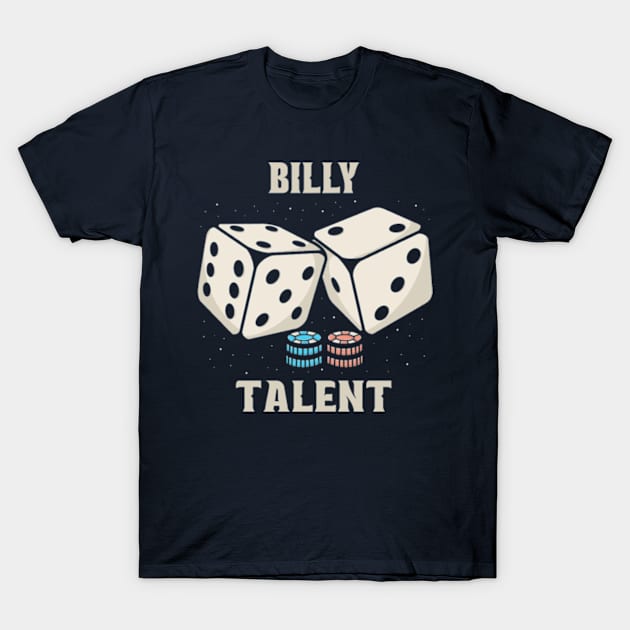 Dice Billy Talent T-Shirt by Hsamal Gibran